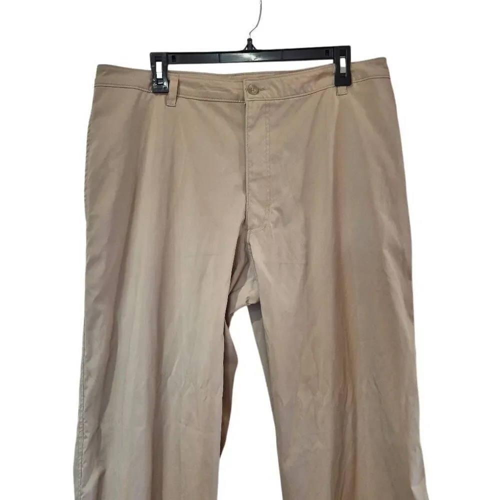 Champion Men's Tan Polyester Chino Pants